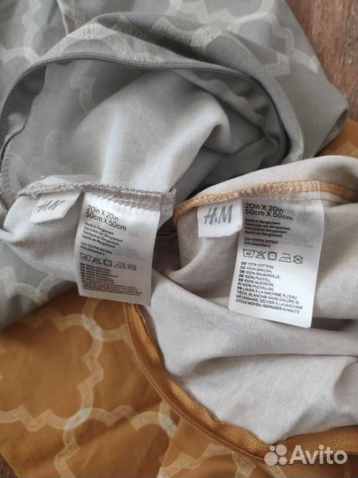 Наволочка декоративная hm home, 2 шт