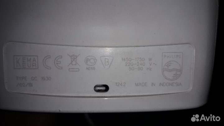 Утюг Phillips GC1930
