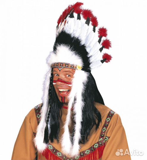 Перья индейский вождь