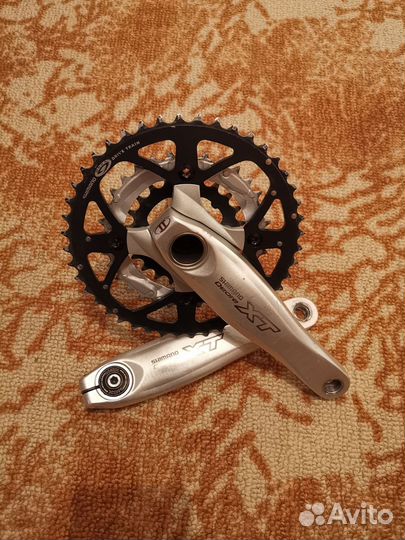 Шатуны shimano deore xt