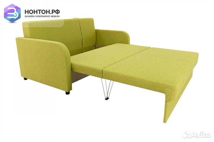 Диван еврокнижка Алекс 2 оливковый