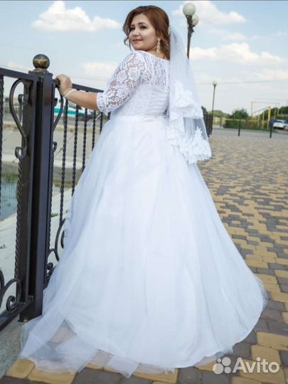 Свадебное платье 48-54