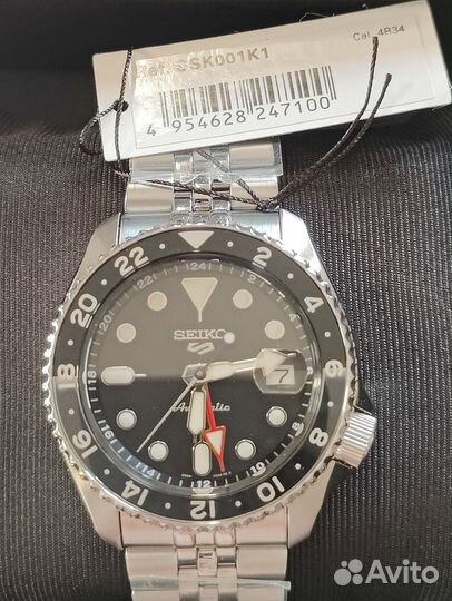 Часы Seiko 5 Sports GMT SSK001K1