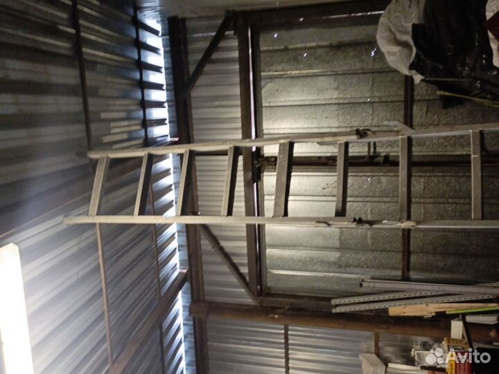 Лестница стремянка алюминиевая бу