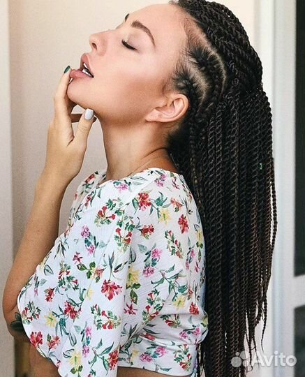 Плетение афрокос