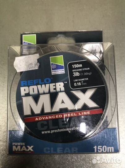 Леска Preston Innovations Reflo Power Max(150м)