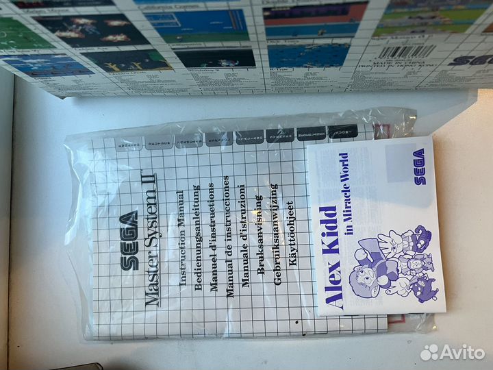 Игровая приставка sega Master System ll