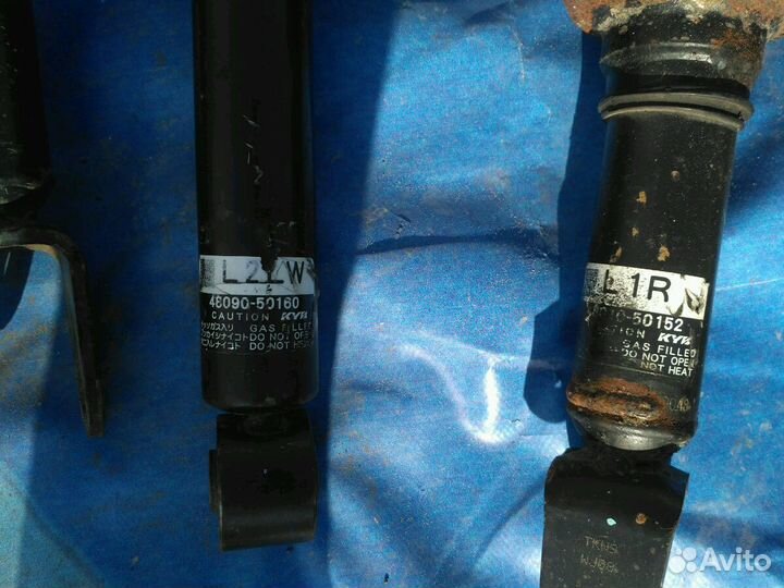 Пневмо стойки на Lexus 460