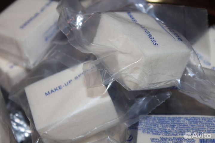 Спонжики для макияжа, новые, не распечатанные