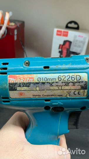 Шуруповерт makita 9.6v