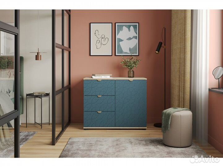 Тумба Монблан-1 Lunge Aquamarine