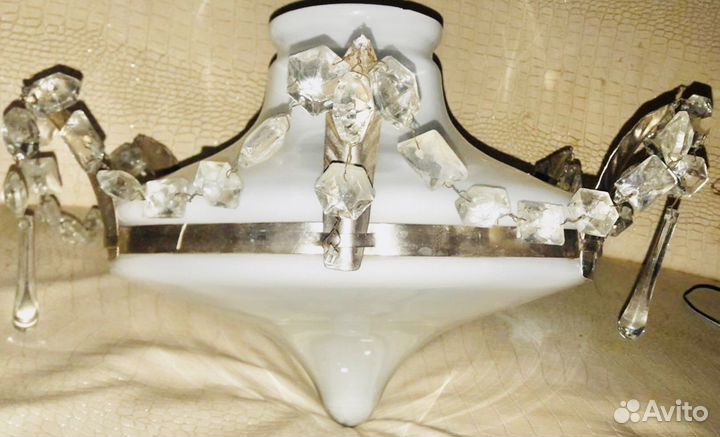 Люстра СССР хрустальные невеста
