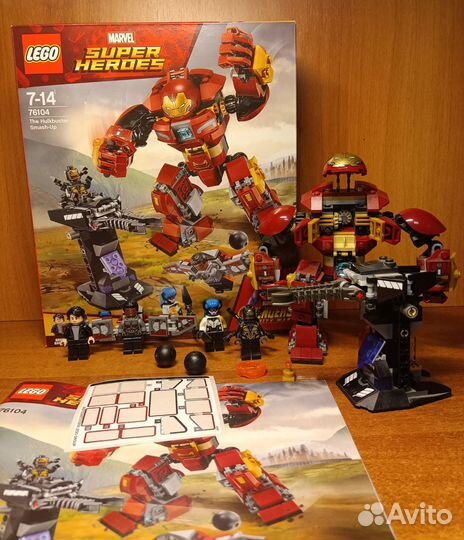 Lego Marvel 76104 Разгром Халкбастера