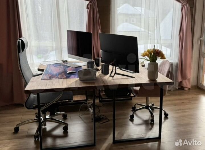 Компьютерный стол лофт