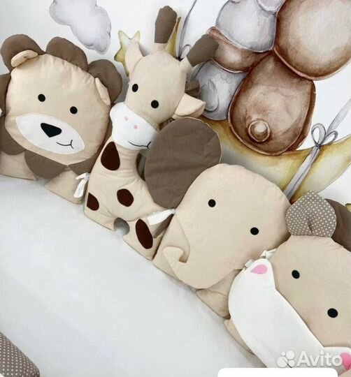 Бортики в кроватку