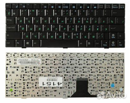 Клавиатура для ноутбука Asus 1003, 1000H, 1000HA