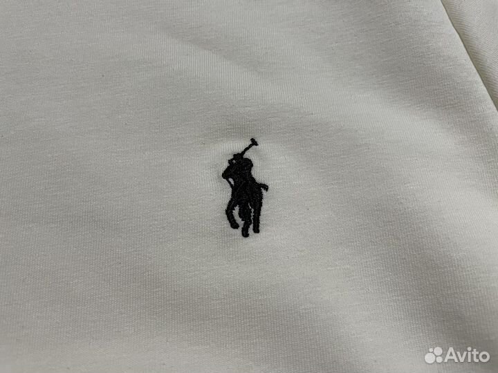 Polo ralph lauren свитшот белый