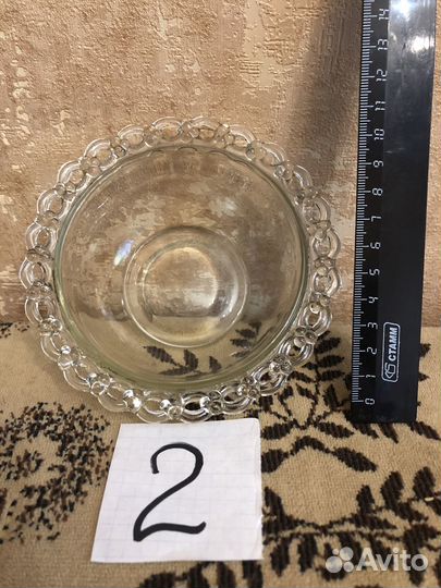 Подборка винтажных стеклянных кухонных вещиц