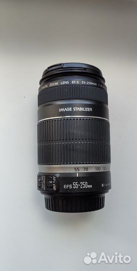 Объектив canon efs 55 250mm
