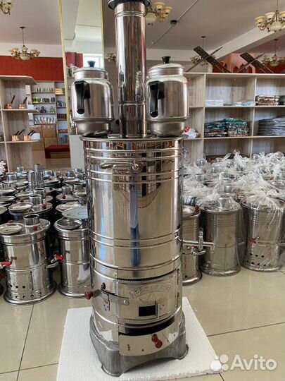 Самовар на дровах