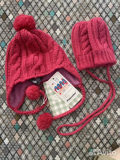 Комплект шапка, шарф Norveg новые 46-48