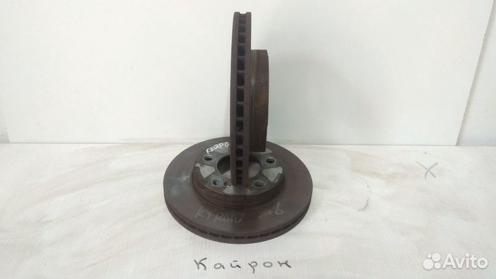 Диск тормозной передний SsangYong Kyron, 2006г