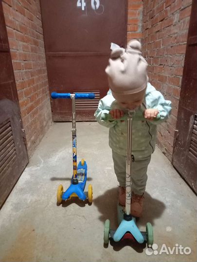 Самокат детский трехколесный