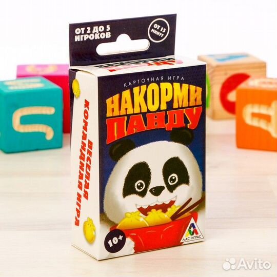 Настольная кооперативная игра «Накорми панду»