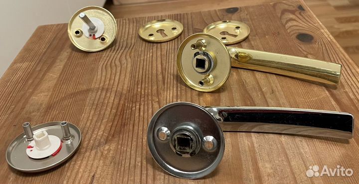 Ручка дверная, завертка, накладка на цилиндр