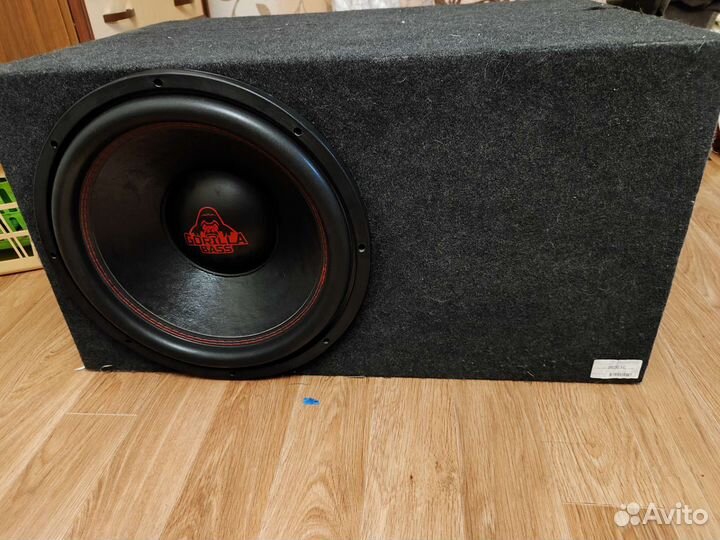 Сабвуфер kicx Gorilla bass e15