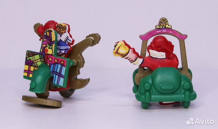 Катающиеся Деды Морозы 1999 год. Киндер