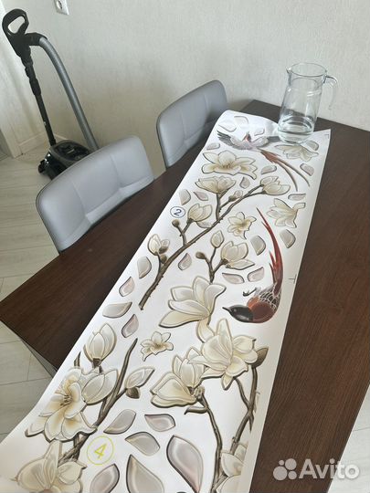 Большая интерьерная наклейка