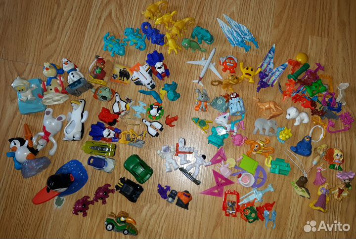 Игрушки киндер-сюрприз комплектом