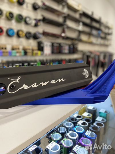 Дека на трюковой самокат Ethic Erawan (black/Red/B