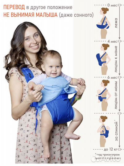 Рюкзак переноска кенгуру 