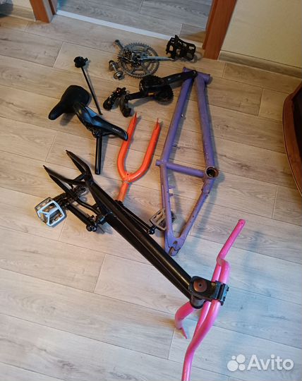 Запчасти на велосипеды Bmx, горный, хвз