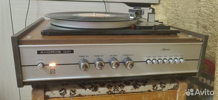 Проигрыватель винила Аккорд 001
