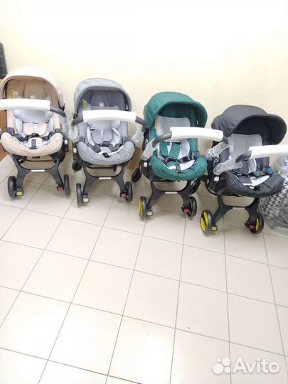 Новая автолюлька на колесах Foo foo (ассорт.)