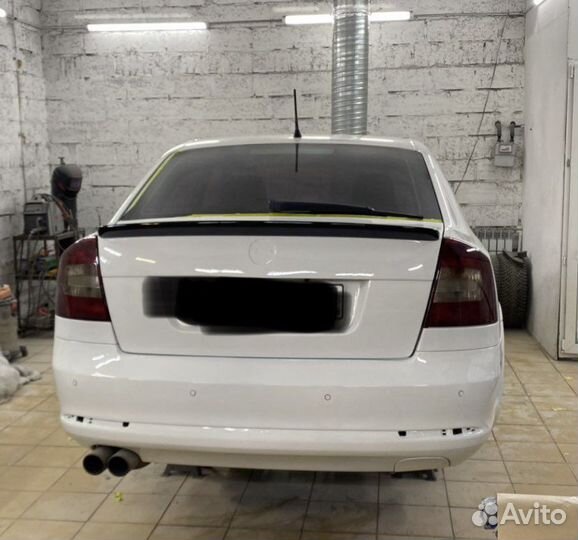 Skoda octavia a5 fl спойлер лип-спойлер