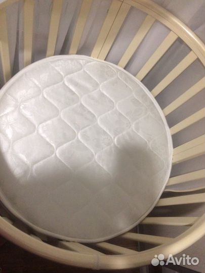 Продам новый круглый матрас для детской кроватки 7