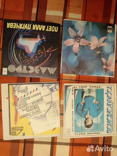 Винил Пластинки - миньоны 33 и 45 оборотов