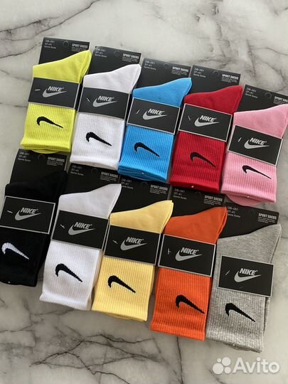 Носки nike женские 10 пар