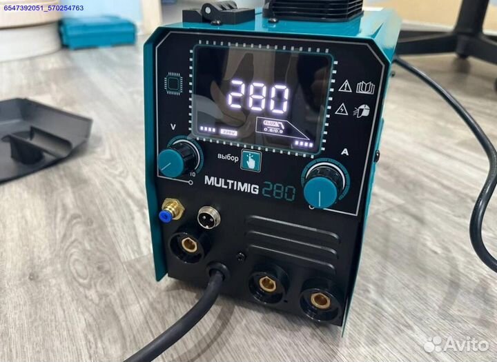 Сварочный аппарат роторм 4в1 mma mig flux lift tig (Арт.96299)