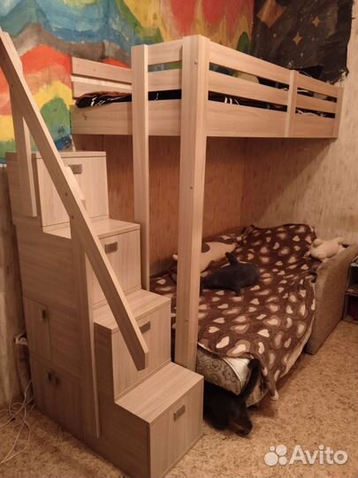 Кровать чердак. Доставка
