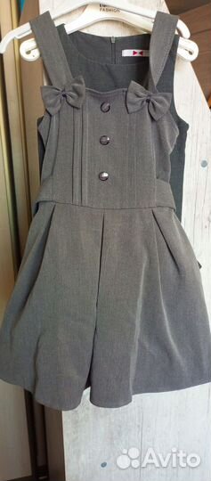 Школьная форма серая