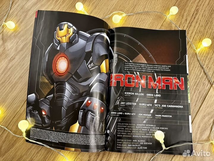 Комикс Iron Man - Believe. Eng 2013 г