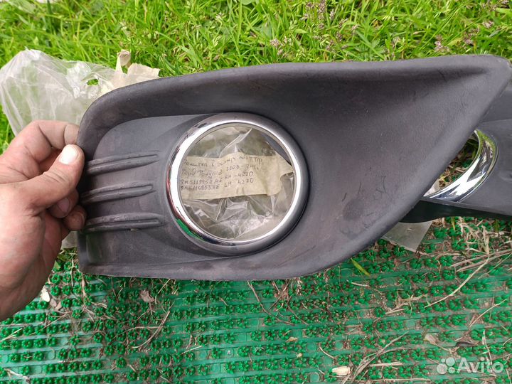 Накладки птф ford focus 2 рестайлинг