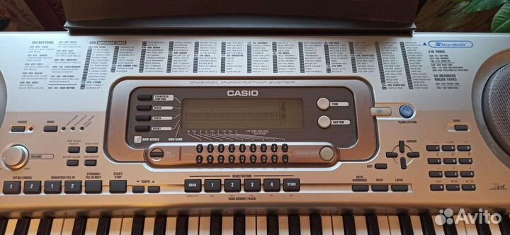Синтезатор casio wk 3500