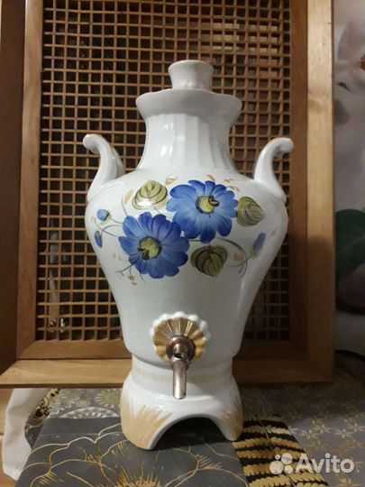 Самовар электрический фарфор