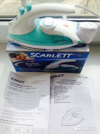 Утюг Scarlett sc-1135s